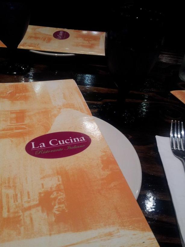 la cucina menu