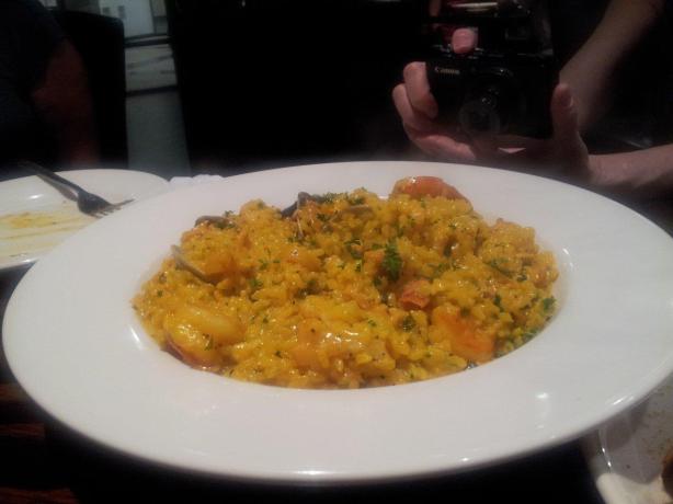 la cucina saffron risotto